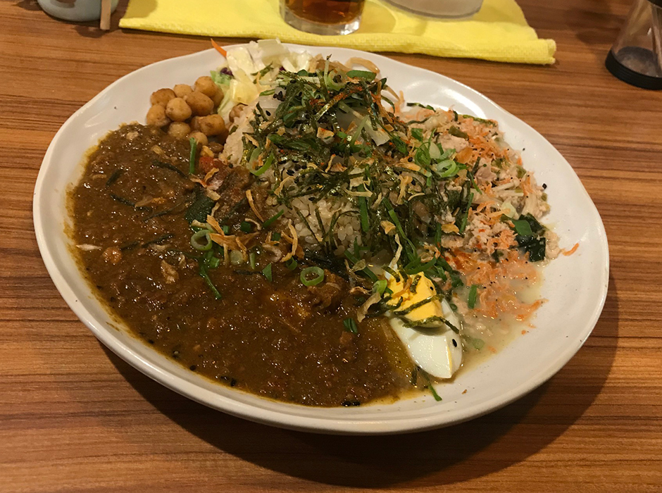 2種あいがけカレー