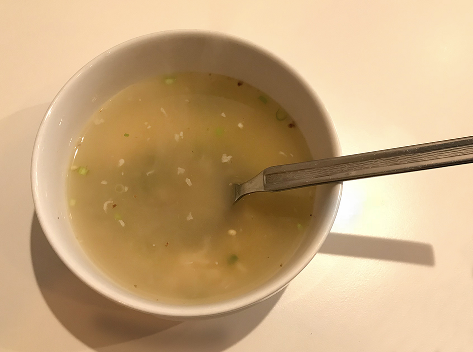 手羽元白湯の薬膳スープ